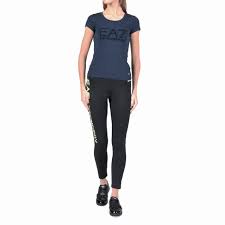Легинсы EA7 EMPORIO ARMANI JERSEY LEGGINGS / Женский / L / Черный photo 2
