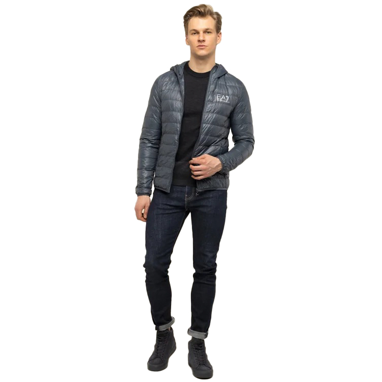 Куртка мужская EA7 EMPORIO ARMANI DOWN JACKET S Серый photo 3