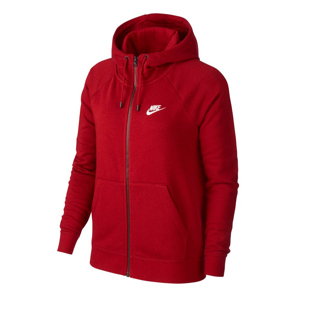 Hanorac Nike ESSNTL HOODIE FZ FLC / Femei / L / Bordo photo 1 Hanorac Nike ESSNTL HOODIE FZ FLC / Femei / L / Bordo photo 1