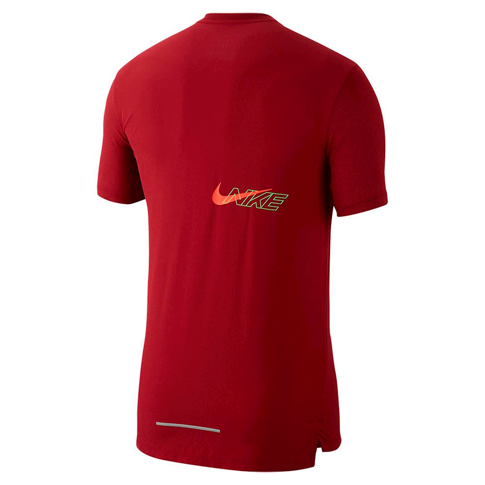 Tricou bărbătesc Nike M NK DF BRTHE RISE 365 H SS GX L Bordo photo 2