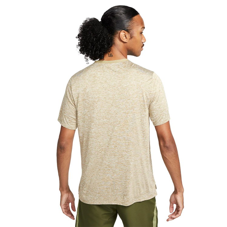Футболка мужская Nike M NK DF RISE 365 SS S Бежевый photo 4