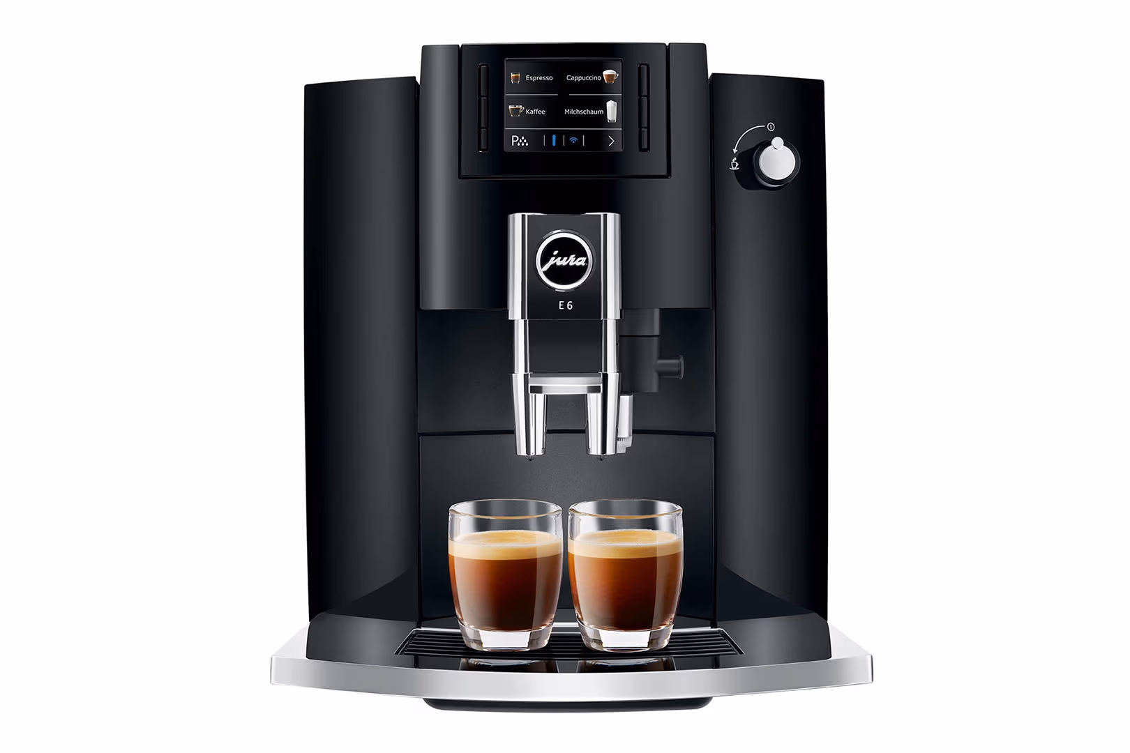 Кофемашина JURA E6 Platin Black,15377