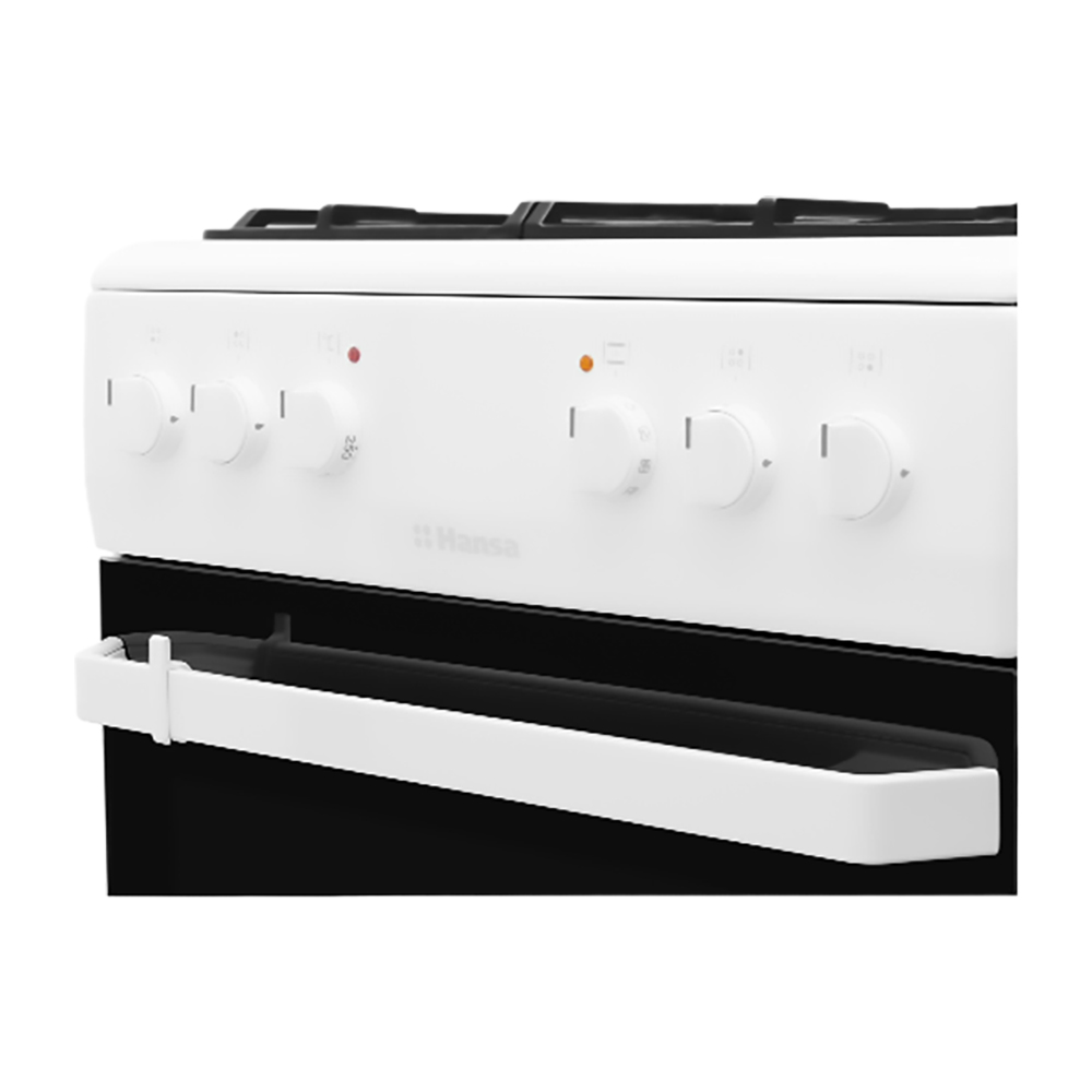 Газовая плита Hansa FCMW58077 / 4 конфорок / 50 см / Белый photo 3