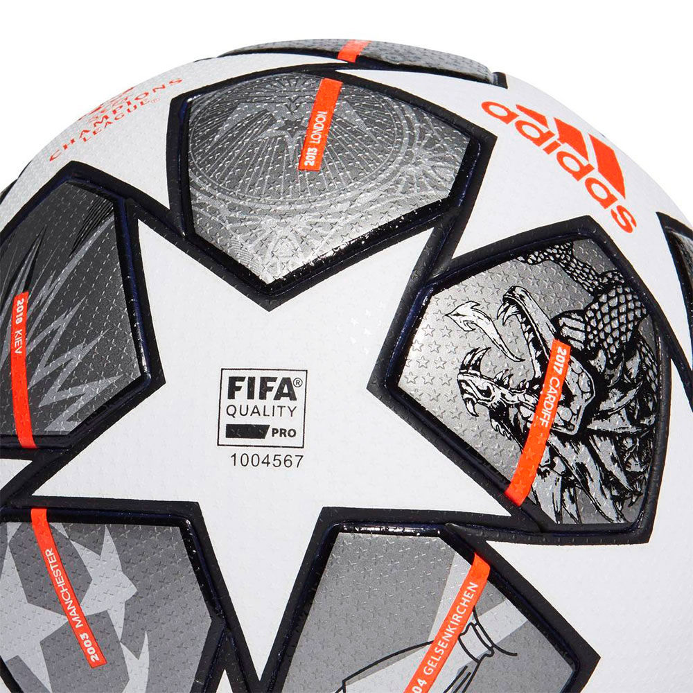 Мяч футбольный Adidas GK3477 / 5 размер / Серый photo 3