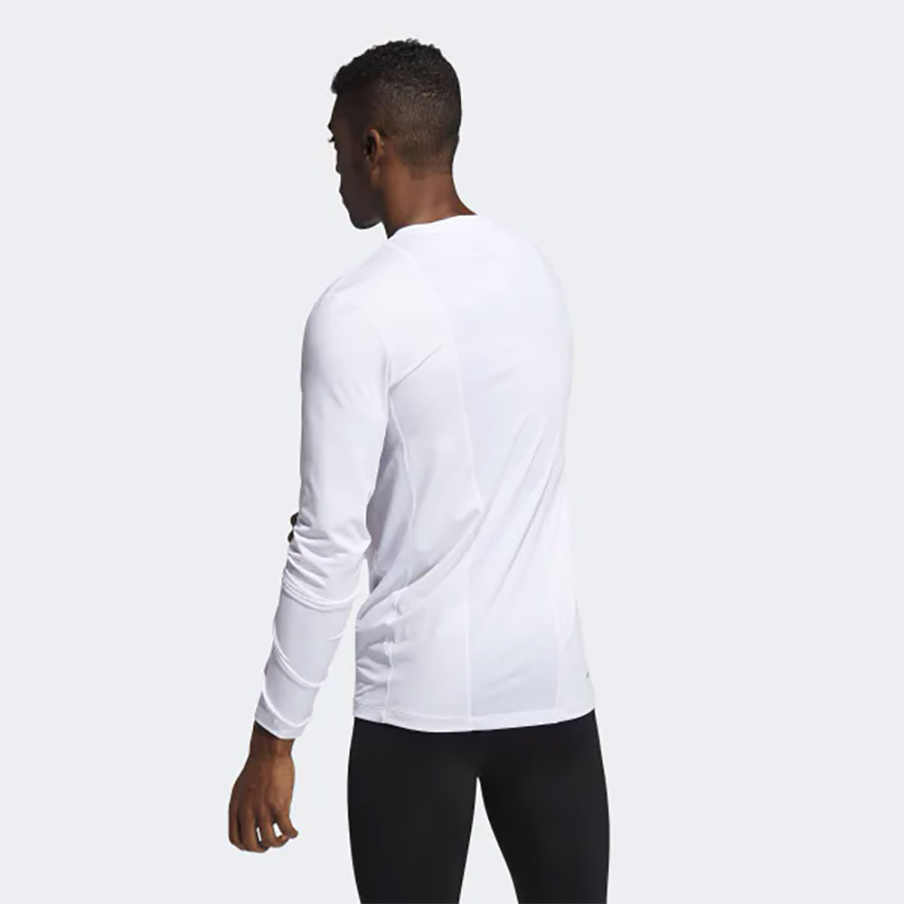 Tricou bărbătesc Adidas TF LS S Alb photo 2