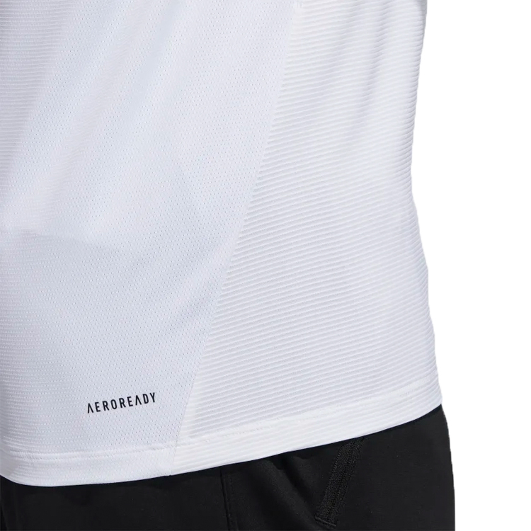 Tricou bărbătesc Adidas AERO3S TEE PB XS Alb photo 2