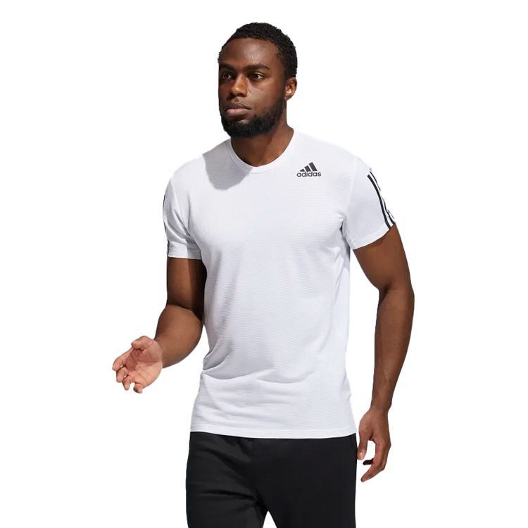 Tricou bărbătesc Adidas AERO3S TEE PB XS Alb photo 5