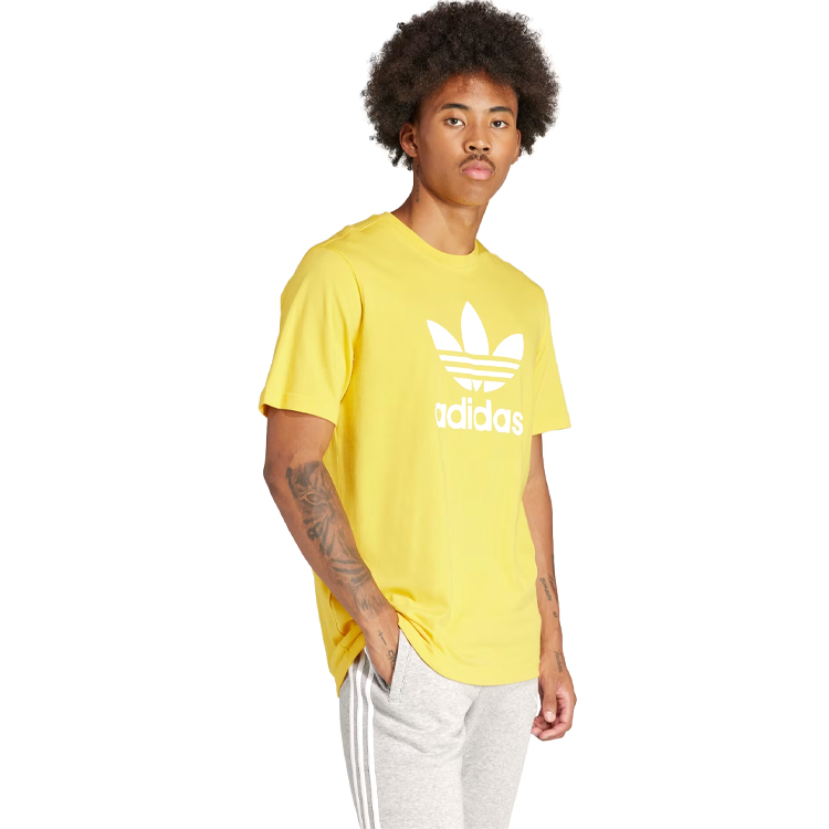 Футболка мужская Adidas TREFOIL T-SHIRT XS Желтый photo 3