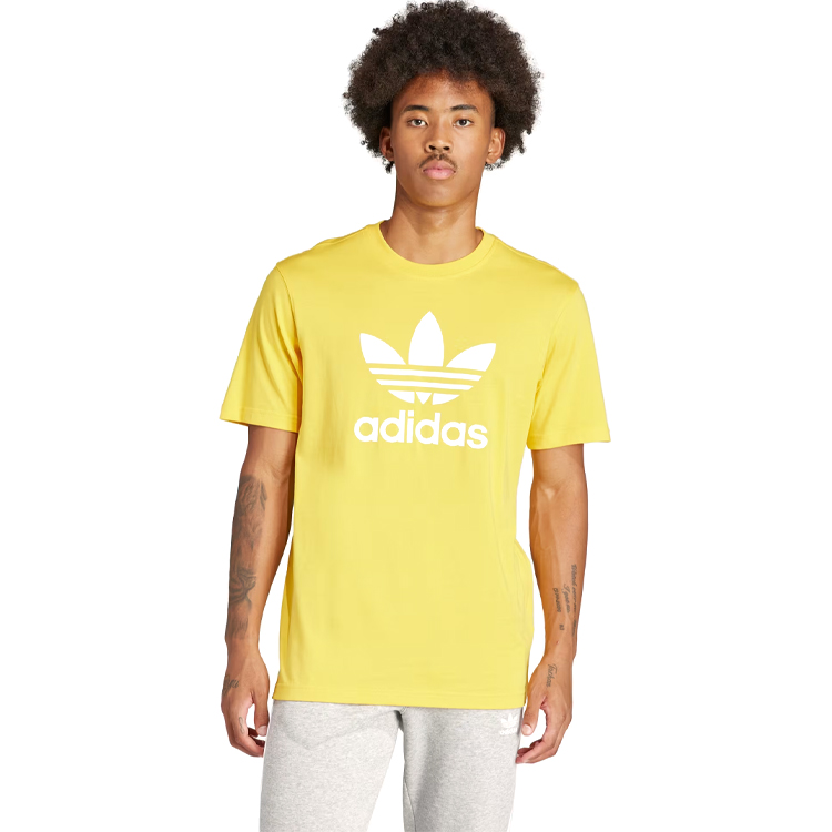Футболка мужская Adidas TREFOIL T-SHIRT XS Желтый photo 4