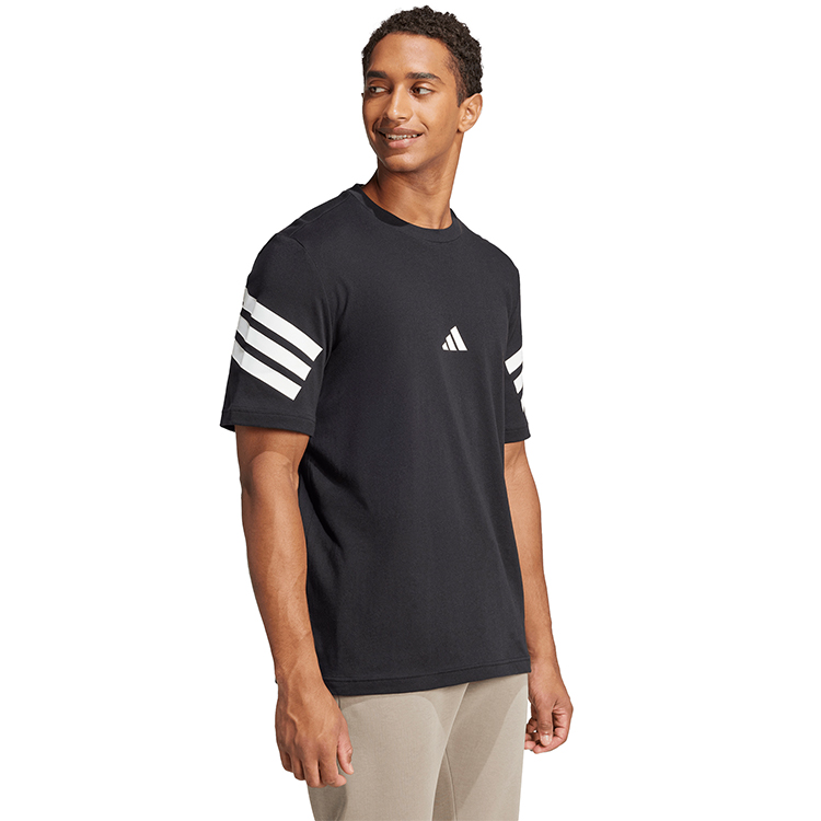 Футболка мужская Adidas M FI 3S REG T XS Черный photo 2
