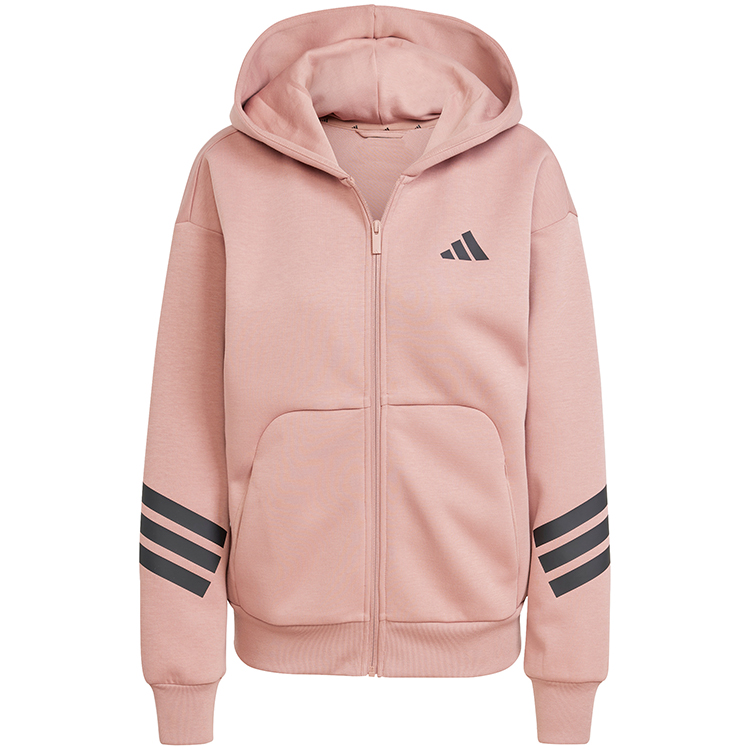 Hanorac Adidas W FI 3S FZ HD XXS Rosu Femei photo 4