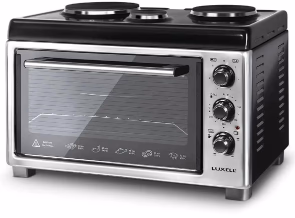 Электрическая печь Luxell LX13577, 40 л, 3300 Вт, Нерж.сталь