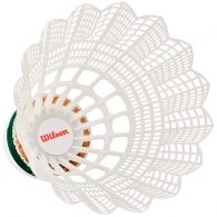 Set fluturas p/u badminton 6 buc Wilson CHAMPIOSHIP WHITE 77 thumbnav 2