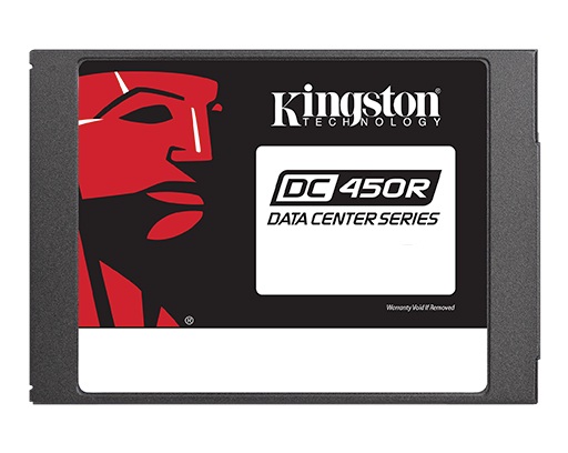 2.5" SSD 1.92TB Kingston DC450R Data Center Enterprise, SATAIII, Read-centric, 24/7, SED, Sequential Reads:560 MB/s, Sequential Writes:530 MB/s, Steady-state 4k Read: 99,000 IOPS / Write: 28,000 IOPS, 7mm, Enterprise SMART tools, 3D NAND TLC photo 1