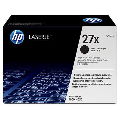 HP Black Cartridge LJ4000 & 4050 Series, Max (10000 pages at 5% coverage, 18000 pages with the "Dr Grauert" test page) photo 1