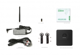 Mini PC (Barebone) ZOTAC ZBOX-MI626-BE, Active Cooling, Intel® Core™ i3-1115G4 2C/4T, 3.0-4.1GHz, 2xDDR4 SODIMM, 2xM.2 slot, Intel® UHD Graphics, 1xUSB-C 3.1/TB4, 3xUSB 3.1, 2xGbE LAN, WiFi(802.11ac)/BT5.0, HDMI, DP, Mic/Speak Out, microSD CR, VESA Mount, thumbnav 2
