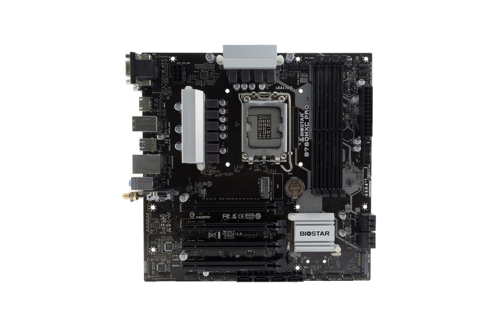 Материнская плата BIOSTAR B760MXC PRO / AM5 / B760 / DDR5 / mATX photo 2