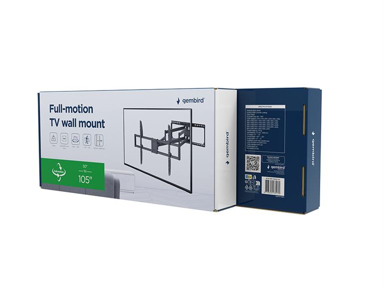 uport TV de perete cu miscare completa, 50'' - 105'' Gembird ”WM-105ST-01” photo 5