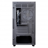 Carcasa 1STPLAYER Mi5 / no PSU / Side-Window / 3x120mm / mATX / Black thumbnav 6