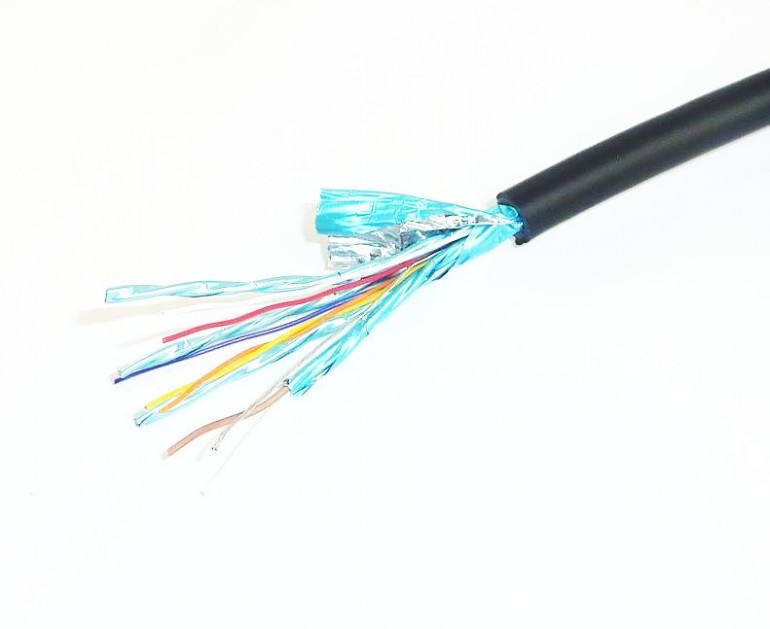 Cable HDMI-DVI - 1.8m - Cablexpert - CC-HDMI-DVI-6, 1.8 m, HDMI to DVI 18+1pin single link,  male-male, Black cable with gold-plated connectors, Bulk photo 3