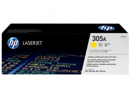 HP 305A (CE412A) Yellow Cartridge for HP LaserJet Pro M351, M375, M451, M475 MFP Series, 2600 p. thumbnav 1