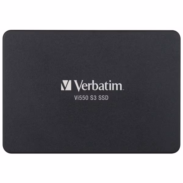2.5” SSD 128GB  Verbatim VI550 S3, SATAIII, Sequential Reads: 550 MB/s, Sequential Writes: 430 MB/s, Maximum Random 4k: Read: 61,000 IOPS / Write: 81,000 IOPS, Thickness- 7mm, Controller Phison PS3111, 3D NAND TLC