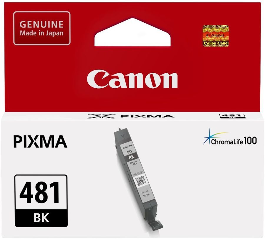 Ink Cartridge Canon CLI-481 BK (2101C001) for Canon PIXMA TS6140, TS8140, TS9140, TR7540, TR8540 photo 1 Ink Cartridge Canon CLI-481 BK (2101C001) for Canon PIXMA TS6140, TS8140, TS9140, TR7540, TR8540 photo 1