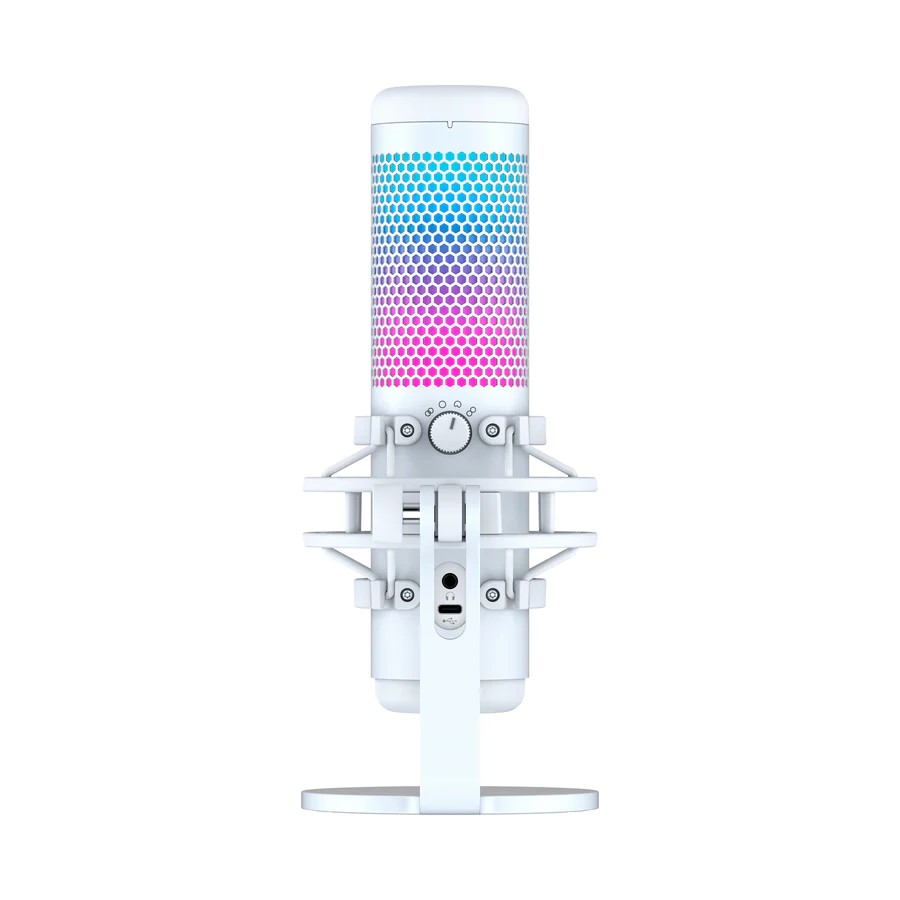 Микрофон для стриминга HyperX QuadCast S, RGB, White [519P0AA] photo 2