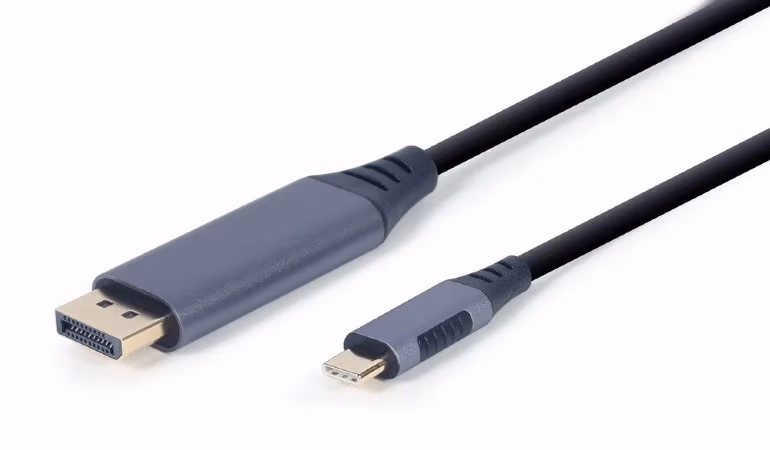 Adaptor Gembird CC-USB3C-DPF-01-6 /  USB Type-C to DisplayPort  / 1.8m