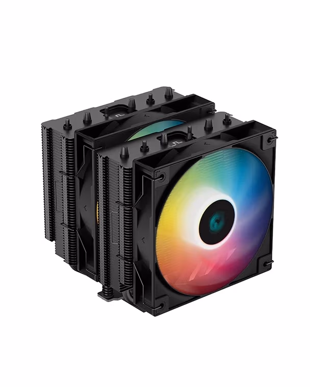 Cooler DEEPCOOL  AG620 BK ARGB / Universal / 260W / 300~1850rpm, <29.4dBA / 67.88CFM / Black