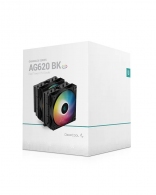 Cooler DEEPCOOL  AG620 BK ARGB / Universal / 260W / 300~1850rpm, <29.4dBA / 67.88CFM / Black thumbnav 6
