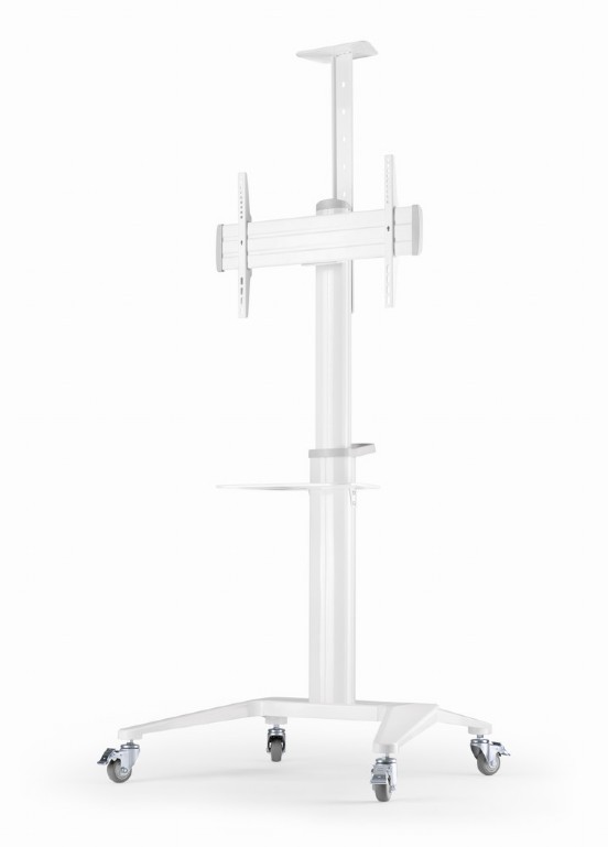 Suport de podea 37” - 70”, Gembird ”TVS-70T-02-W”, White photo 6