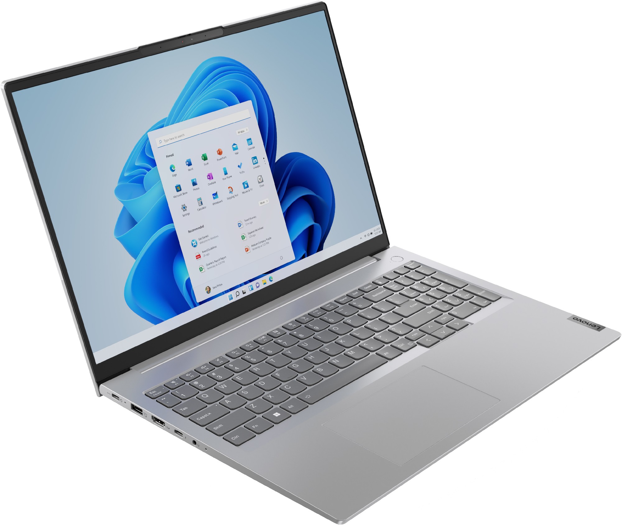 Laptop 16” Lenovo ThinkBook 16 G6 IRL/ WUXGA/ Intel Core i5-13420H/ 16GB/ 512GB SSD/ Arctic Grey photo 2