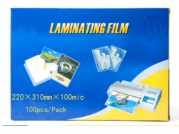 PSPET 007888, A3 Lamination Film 100 microns, 100 sheets, PS. thumbnav 1