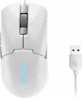Mouse Gaming Lenovo Legion M300s RGB / USB/ 8000dpi/ Glacier White