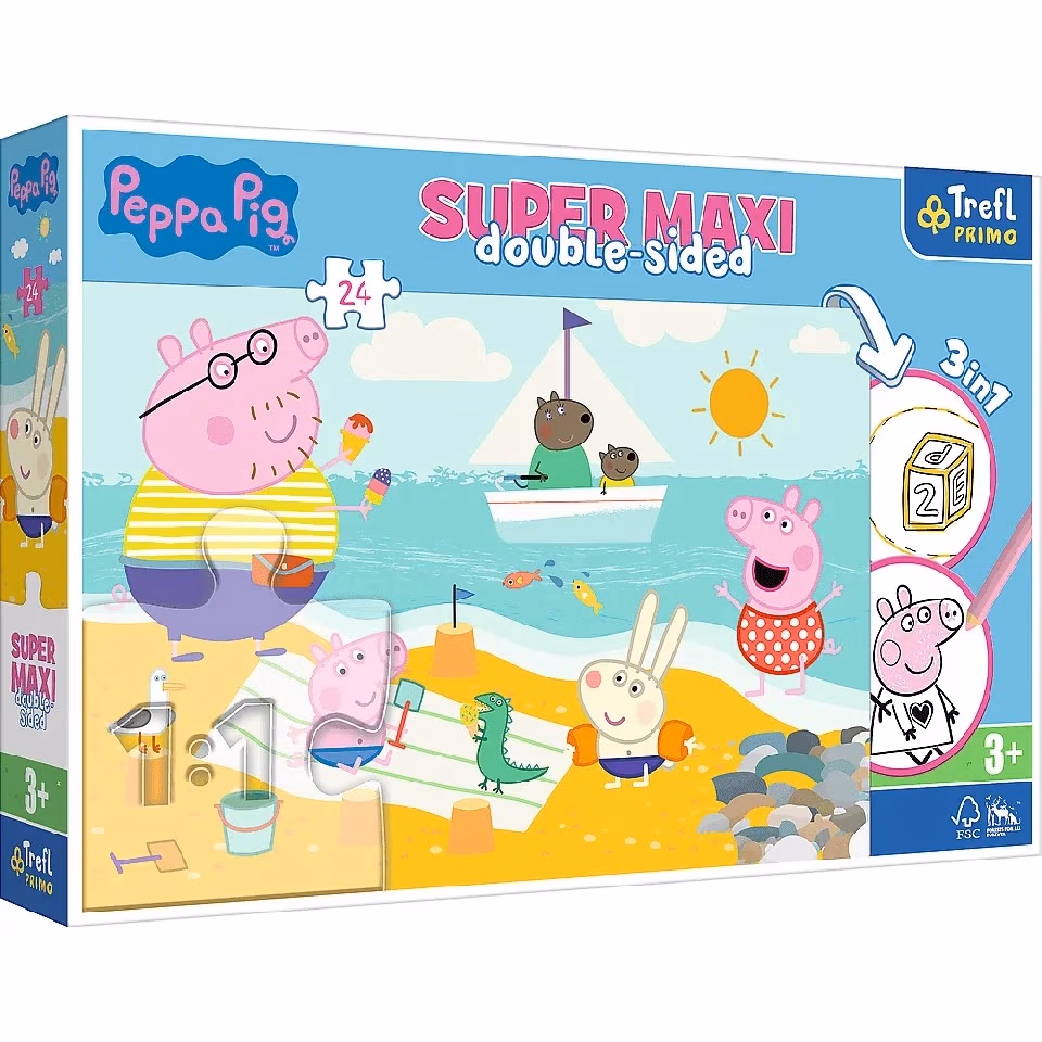 Trefl 41010 Puzzles 24 Super Maxi Peppa Pig 