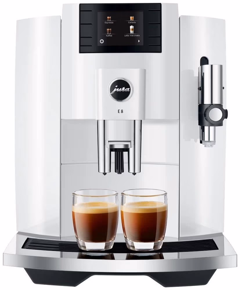Кофемашина JURA E8AromaWhite15585 