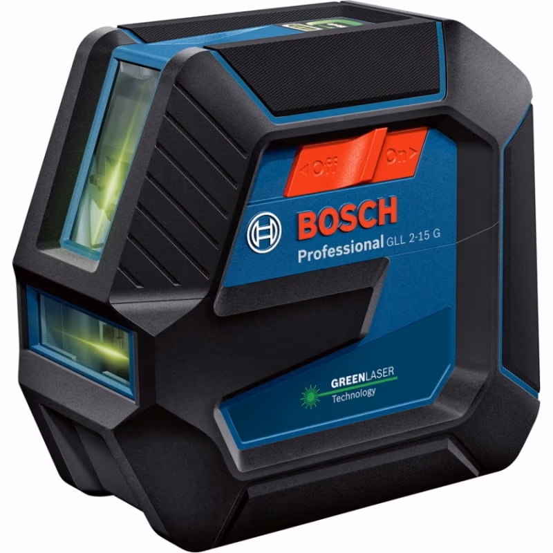 Лазерный линейный нивелир Bosch GLL 2-15 G+LB 10+BT 150, 0601063W01