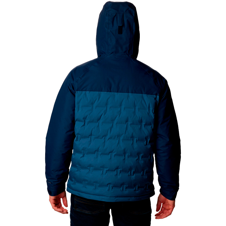 Куртка мужская Columbia Grand Trek III Down Hooded Jacket S Синий photo 2