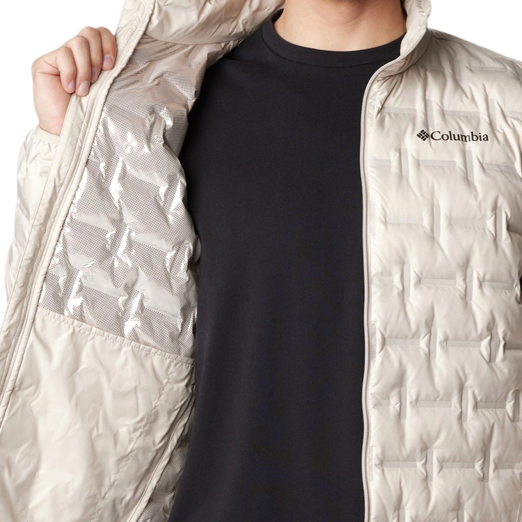 Куртка мужская Columbia Delta Ridge II Down Jacket S Бежевый photo 2