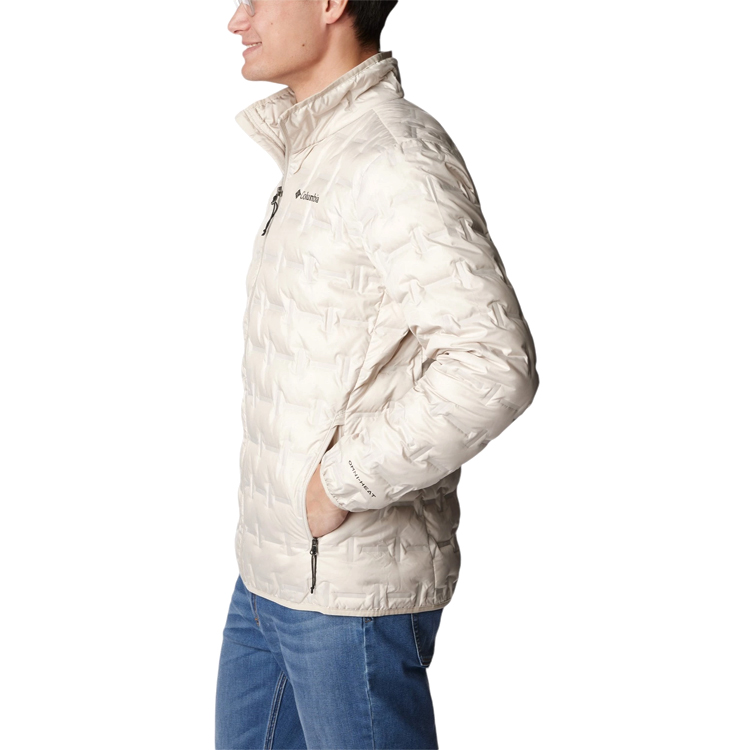 Куртка мужская Columbia Delta Ridge II Down Jacket S Бежевый photo 3