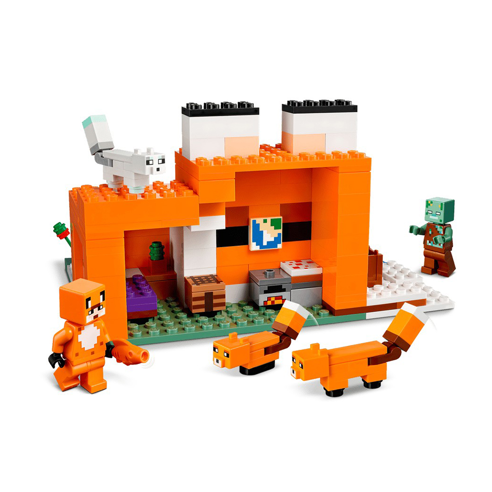 Constructor Lego Minecraft The Fox Lodge 21178 de la 8+ ani photo 3