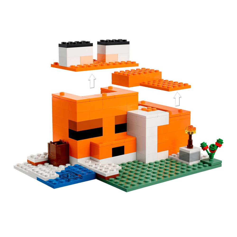 Constructor Lego Minecraft The Fox Lodge 21178 de la 8+ ani photo 4