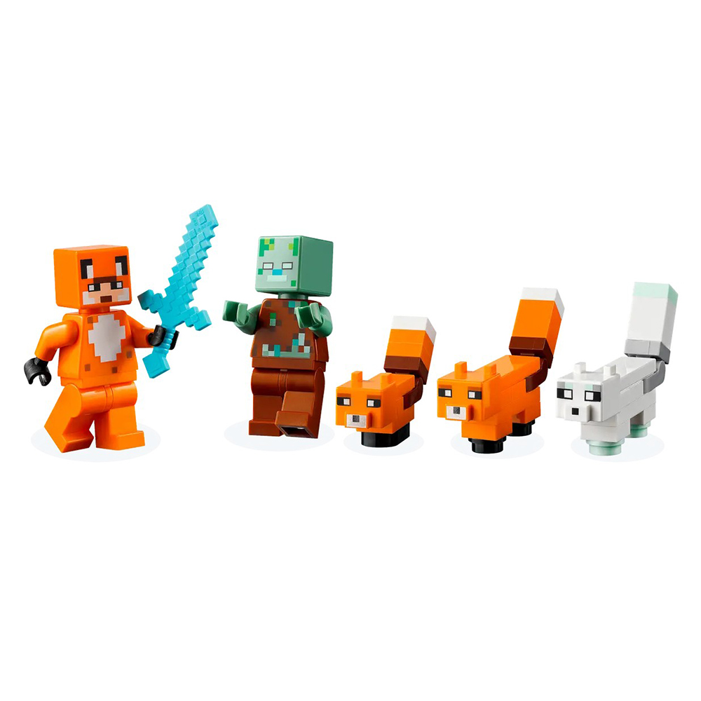 Constructor Lego Minecraft The Fox Lodge 21178 de la 8+ ani photo 7