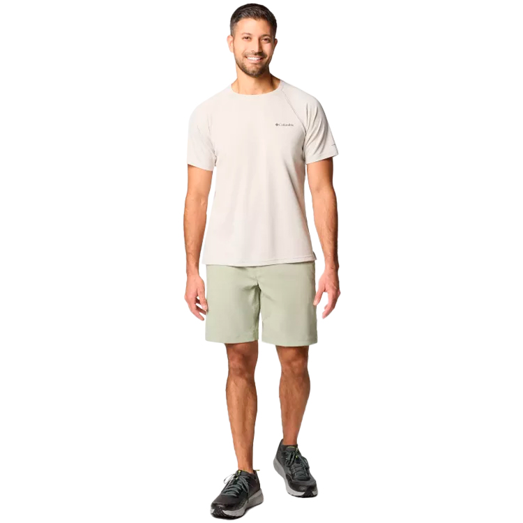 Tricou bărbătesc Columbia Alpine Chill Pro Short Sleeve Crew S Bej photo 3