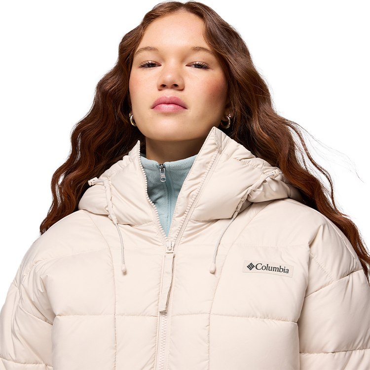 Scurta Columbia Pike Lake III Hooded Jacket XS Alb Femei photo 5