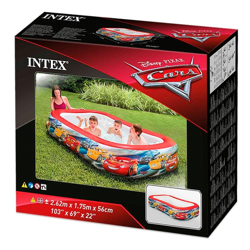 Надувной бассейн INTEX CARS FAMILY