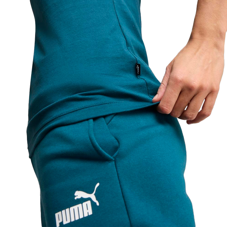 Tricou Puma ESS Logo Tee XS Verde Femei photo 2