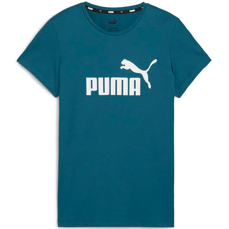 Tricou Puma ESS Logo Tee XS Verde Femei photo 3