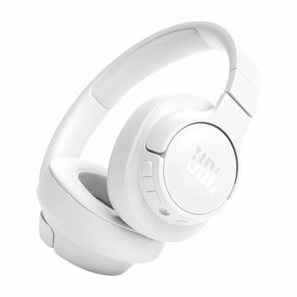 JBL On-Ear Headphones with MIC Bluetooth Tune 720BT, White 